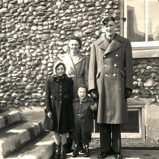 a family portrait from the 1940s