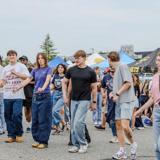 Learning bhangra dancing