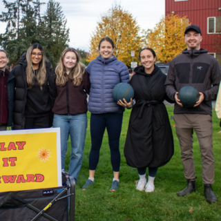a group of nursing students