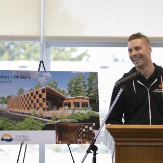 James Beardy, bachelor of natural resource management student, VIU