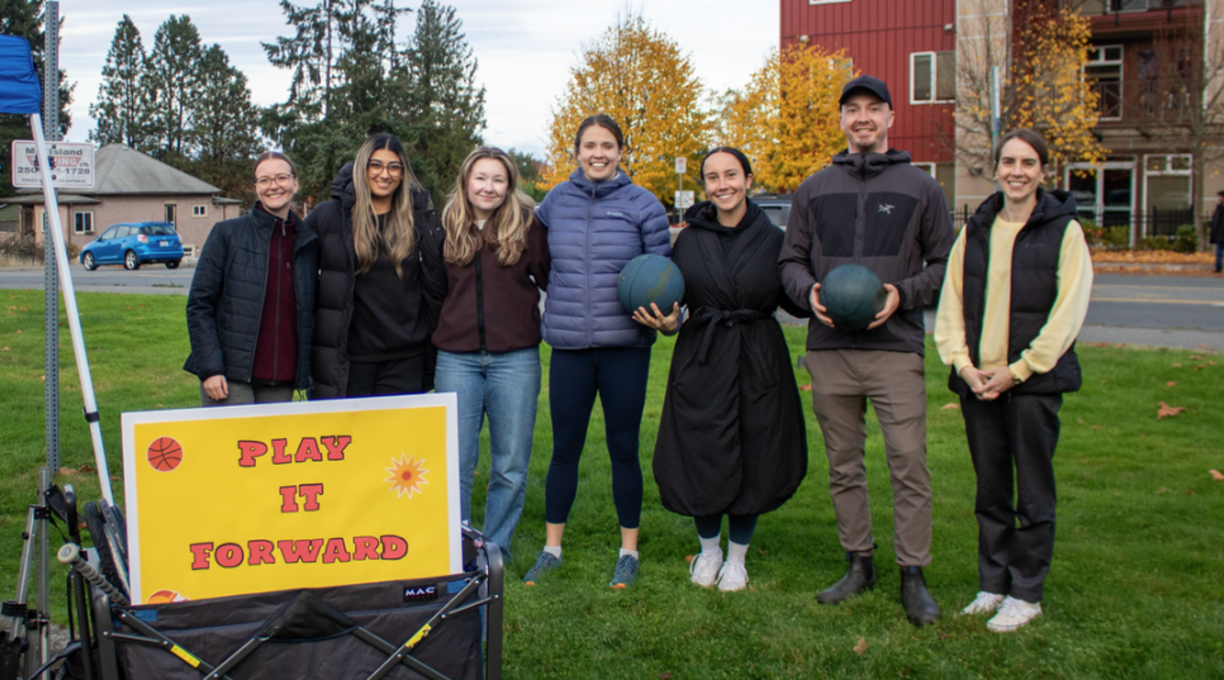 a group of nursing students