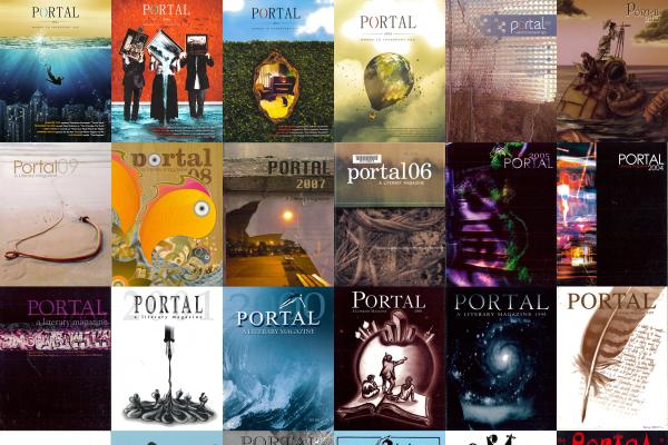 Cover images from past Portal magazines