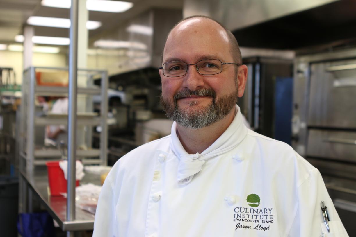 VIU Culinary Arts alum Jason Lloyd