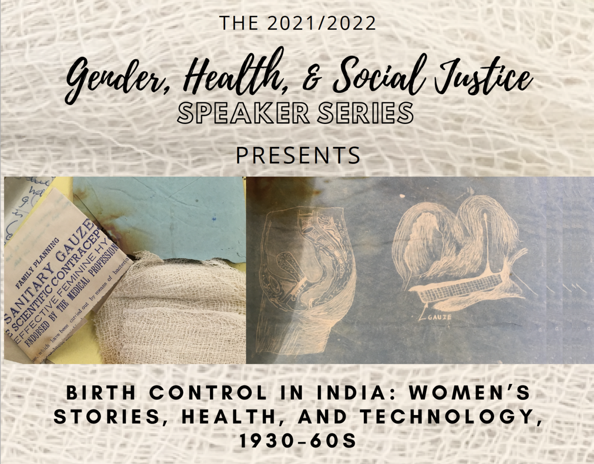 Birth control in India presentation poster