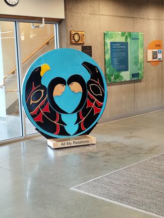 The Veterans' Cenotaph at VIU Cowichan