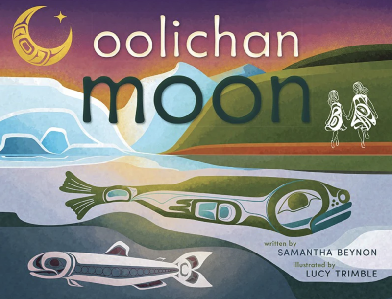 Cover of Samantha's new book called Oolichan Moon