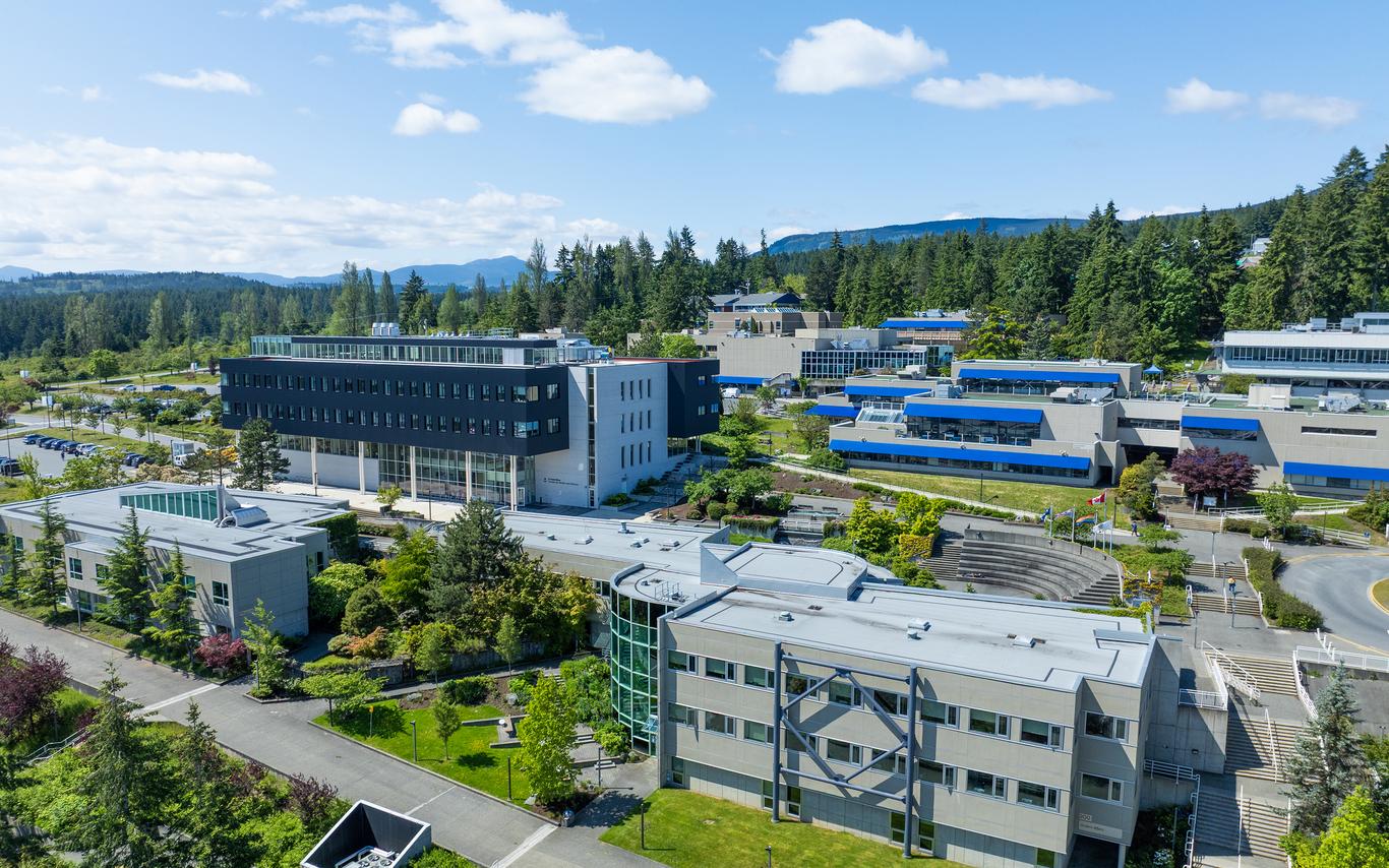 VIU Nanaimo campus aerial